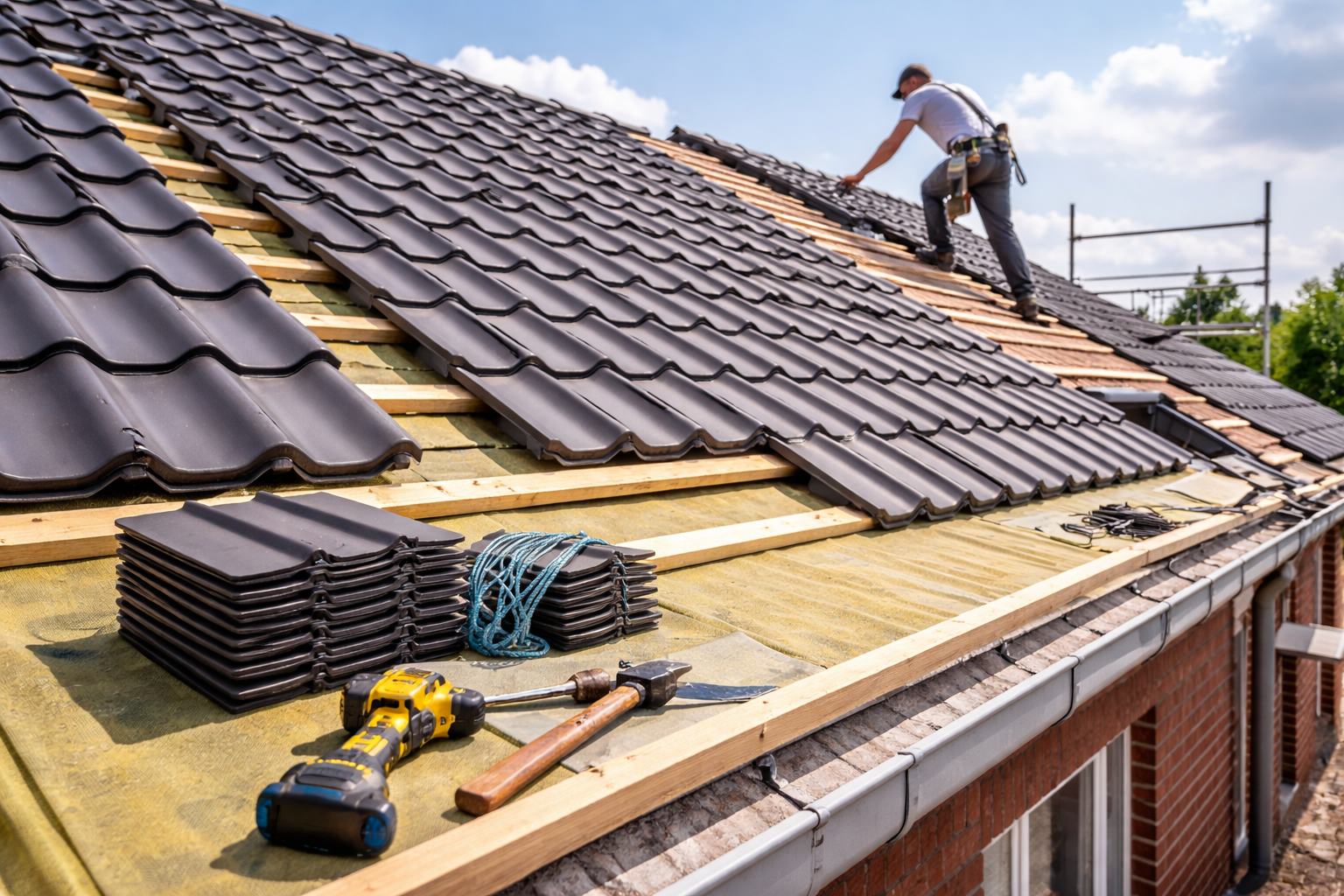 Hvornår bør du investere i nyt tag, og hvordan lægger du budget?